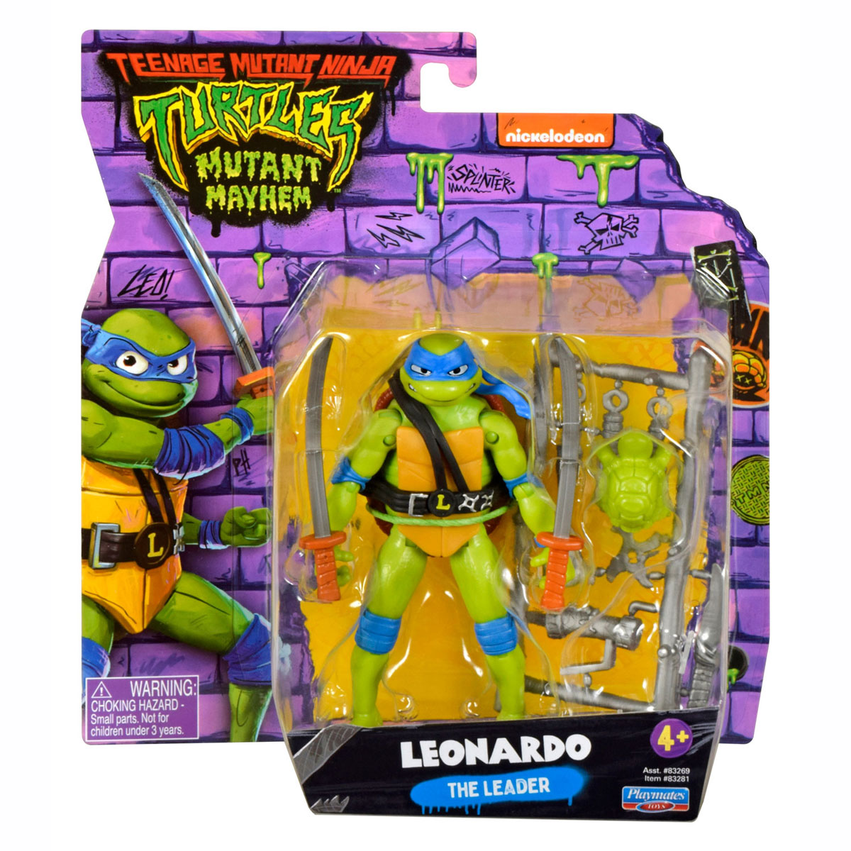 Boti Teenage Mutant Ninja Turtles Spiele Figur Leonardo der Anführer