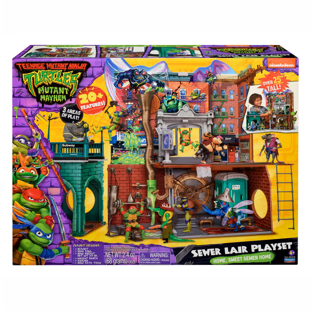 Boti Teenage Mutant Ninja Turtles Headquarters Play