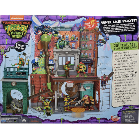 Boti teenage mutant ninja turtles hoofdkwartier speelset