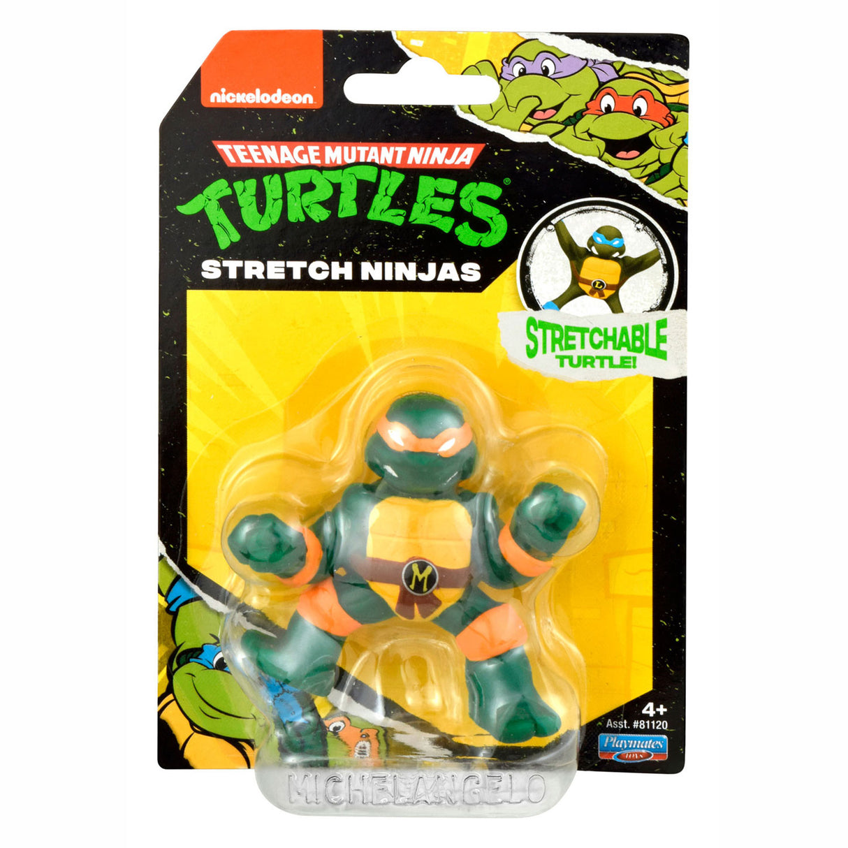 Boti Teenage Mutant Ninja Turtles Strech Ninjas Michel-Ange