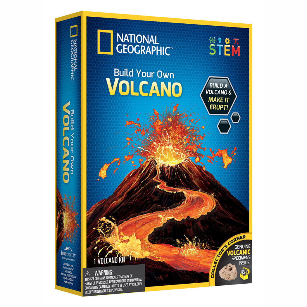 Boti National Geographic Build Your Own Volcano Set