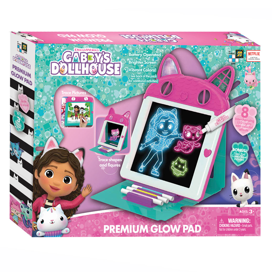 Boti Gabby's Dollhouse Premium Glow Pad Lows Board