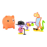 Boti Pockey Money Piggies Play Figure with Money box Popstar Pack