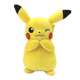 Boti knuffel pluche pikachu knipoog, 20cm