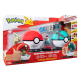 Boti Surprise Attack Game play set Axew Poke Ball vs Totodile Net Ball