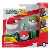 Boti Clip 'n' Go Poke Ball z zestawem do zabawy, 4dlg.