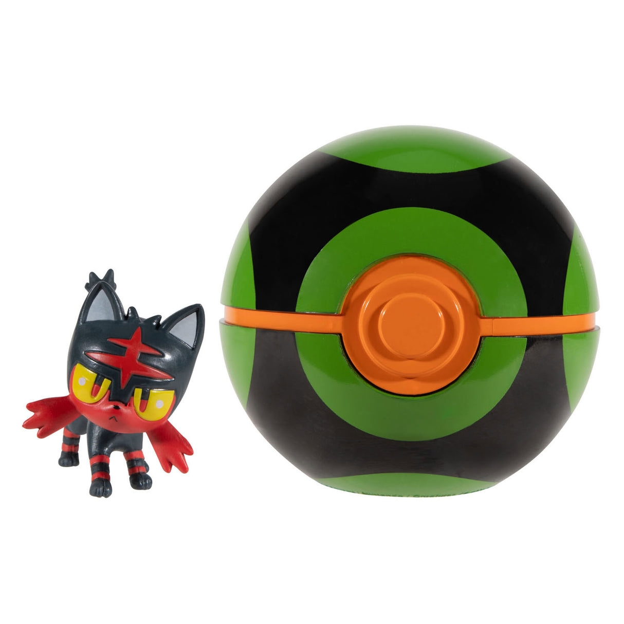 Boti pokémon clip 'n' go liten dusk ball speelset, 2dlg.