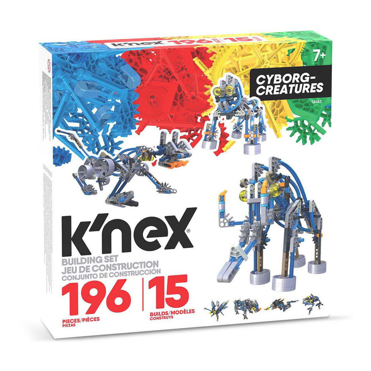 K'nex Cyborg Creatures 15 Modèles, 196dlg.