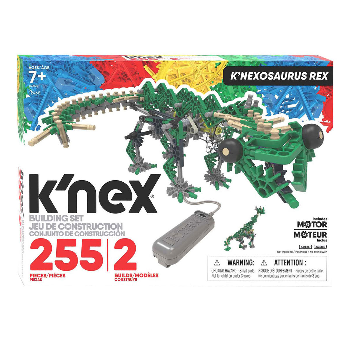 K'Nex Knexosaurus Rex z silnikiem, 255dlg.