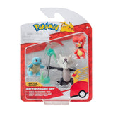 Boti Batte Figur Set Magby, Alolan, Marow, 3st.