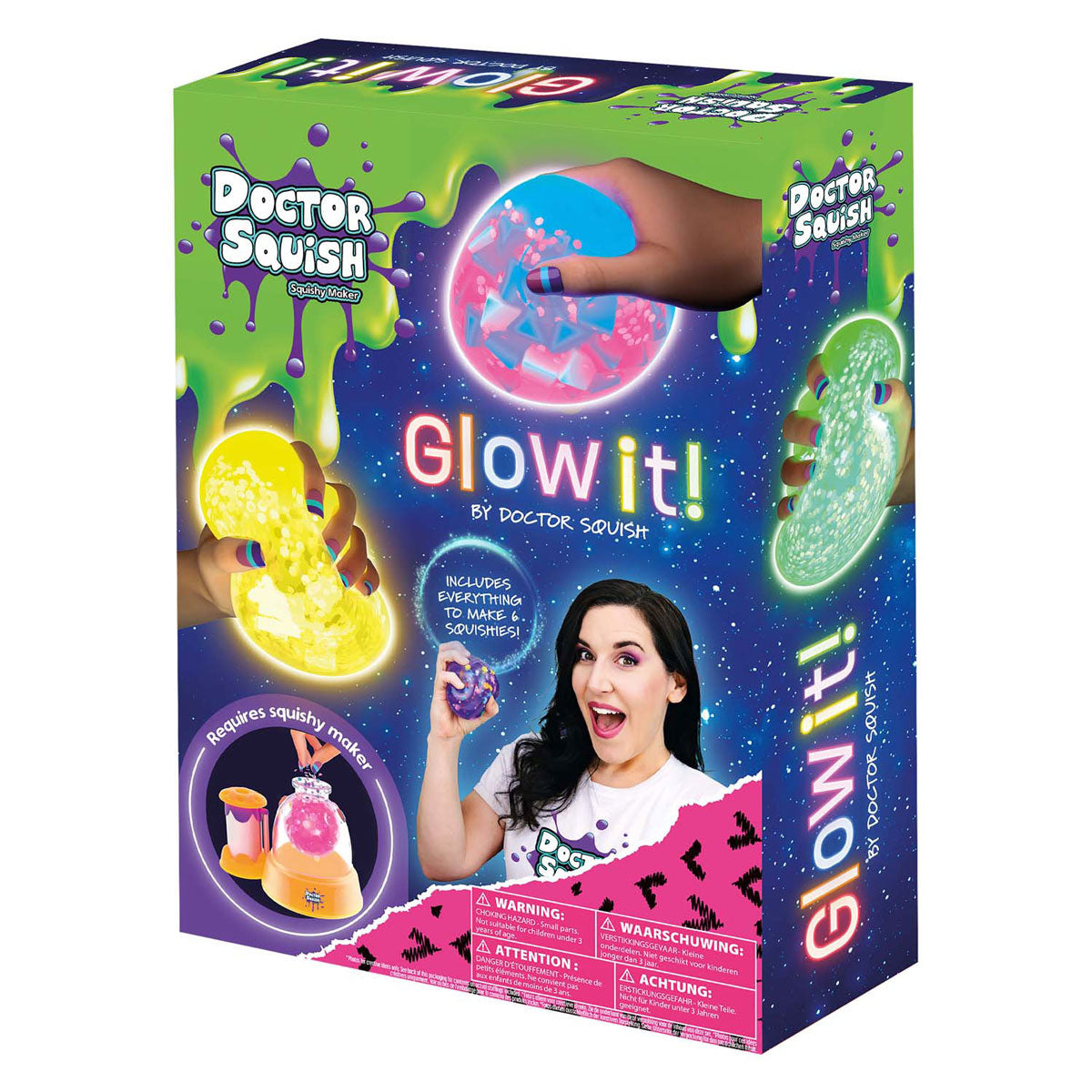 Boti Doktor Squishy Pack Refill Neon Edition