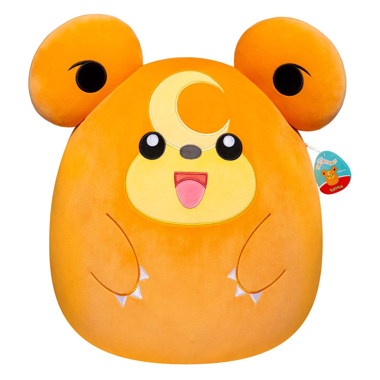 Jazwares squishmallows pokemon abbraccio peluche - teddisura, 35 cm