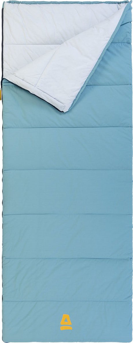 Abbey camp slaapzak - katoen - dekenmodel - lichtblauw - 210 x 80 cm