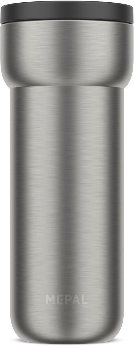 Mepal isoleerbeker ellipse - 475 ml - koffiebeker to go - lekdicht - nordic black