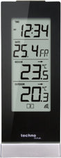 Technoline weerstation ws 9767 radiogestuurd met temperatuurweergave met 1 buitensensor tot 30 m