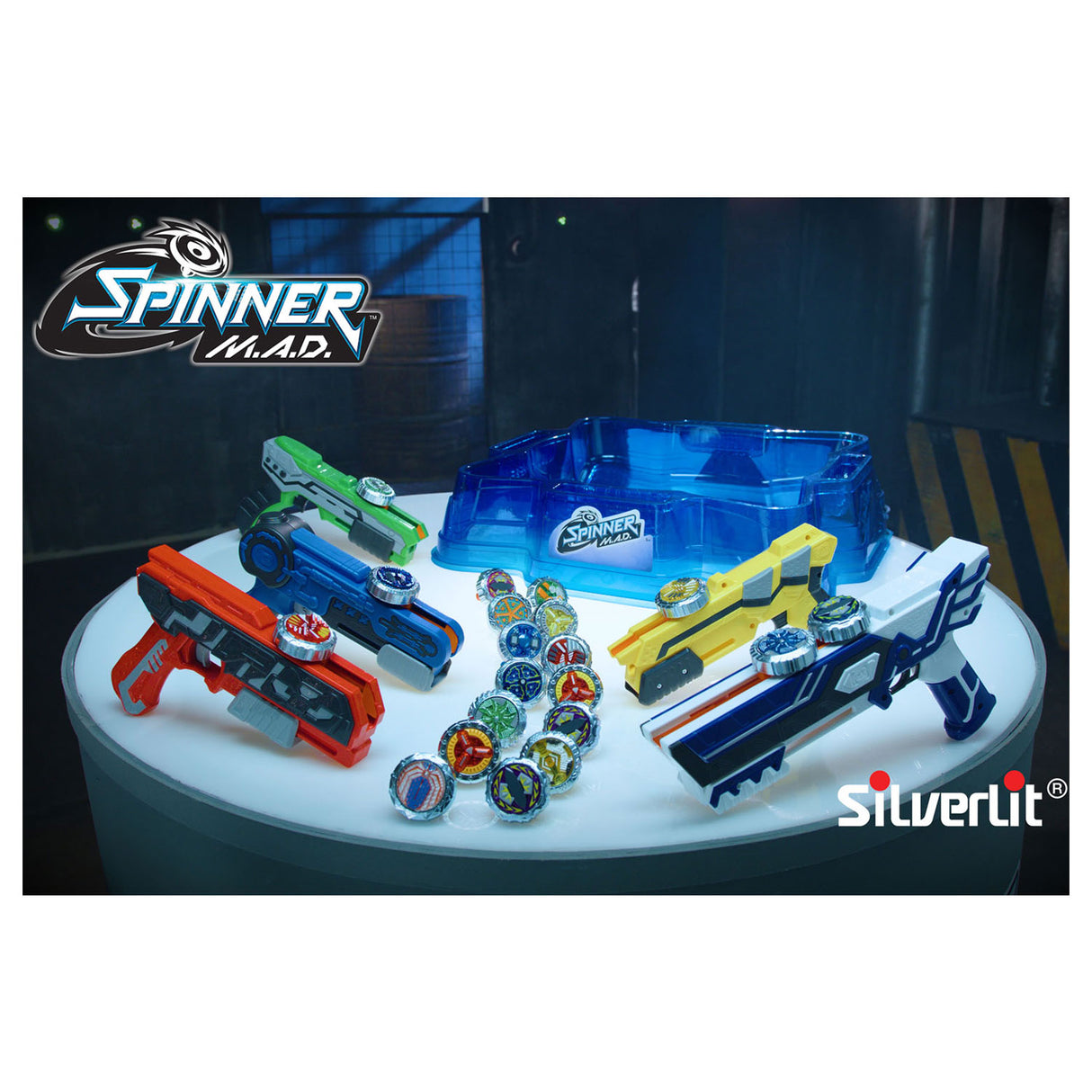 Silverlit M.A.D. Deluxe Battle Pack mit Arena