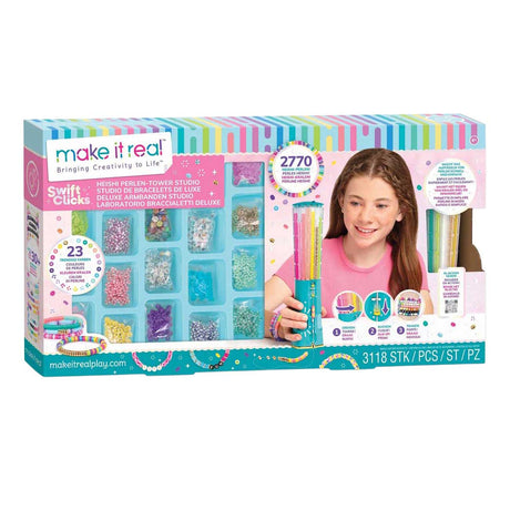 Make it real - swift clicks™ heishi deluxe armbandenmaker - maak 30+ unieke heishi armbanden