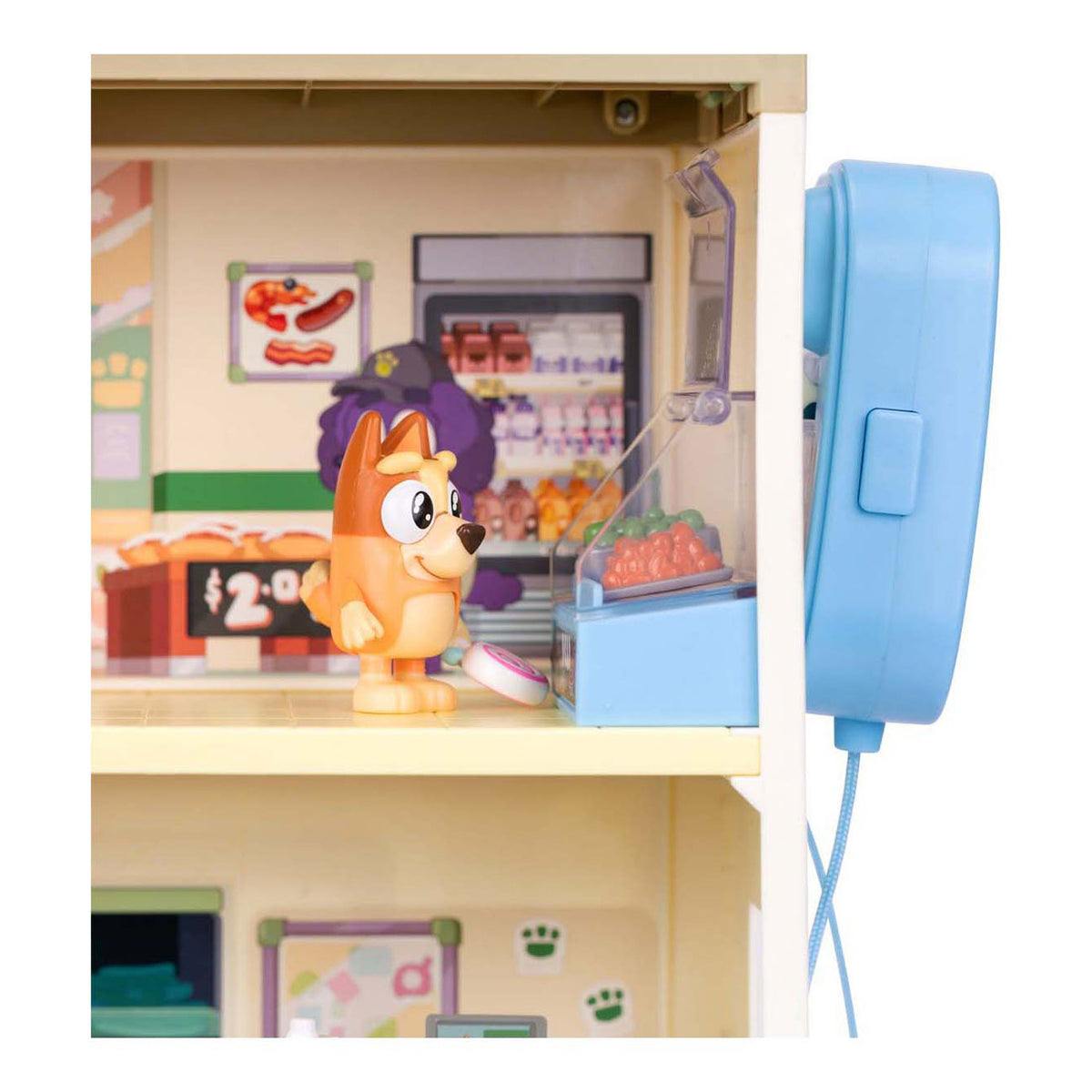 Moose bluey lets play chef - supermarkt speelset