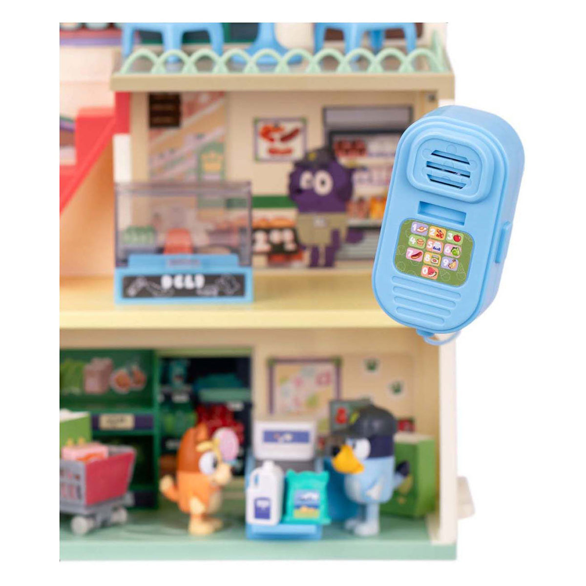 Moose bluey lets play chef - supermarkt speelset