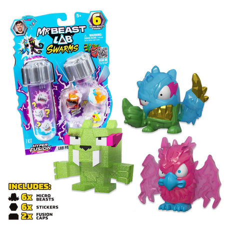 Moose toys mrbeast swarms fusion pod series 3 - 6dlg.
