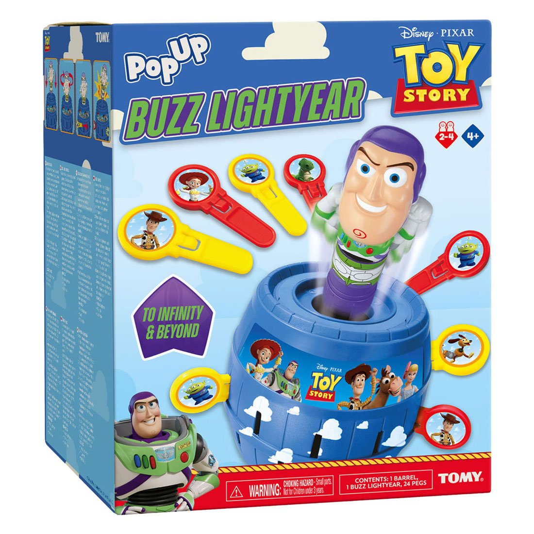 Spectron tomy pop up buzz lightyear disney