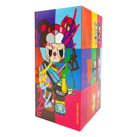 Spectron pop cuppo - rebel bear bag movable verzamelfiguren