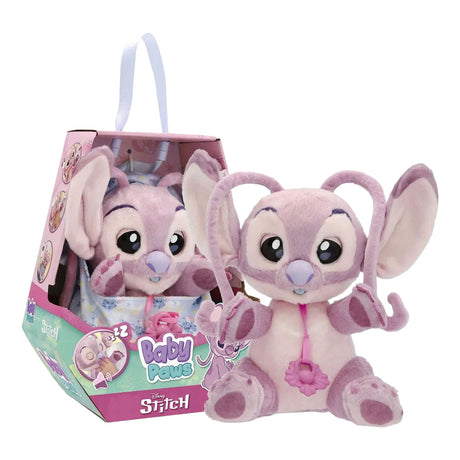 Imc toys baby paws disney stitch - interactieve pluchen knuffel angel