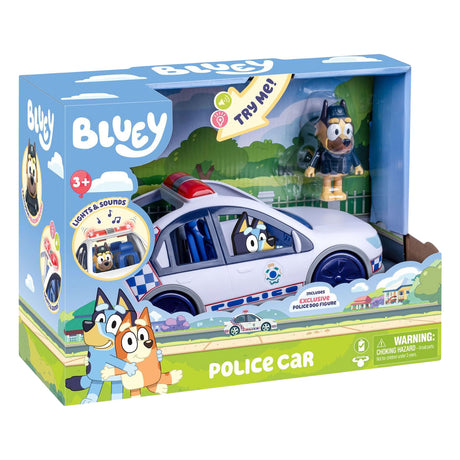 Moose bluey politieauto met licht geluid