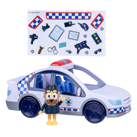 Moose bluey politieauto met licht geluid