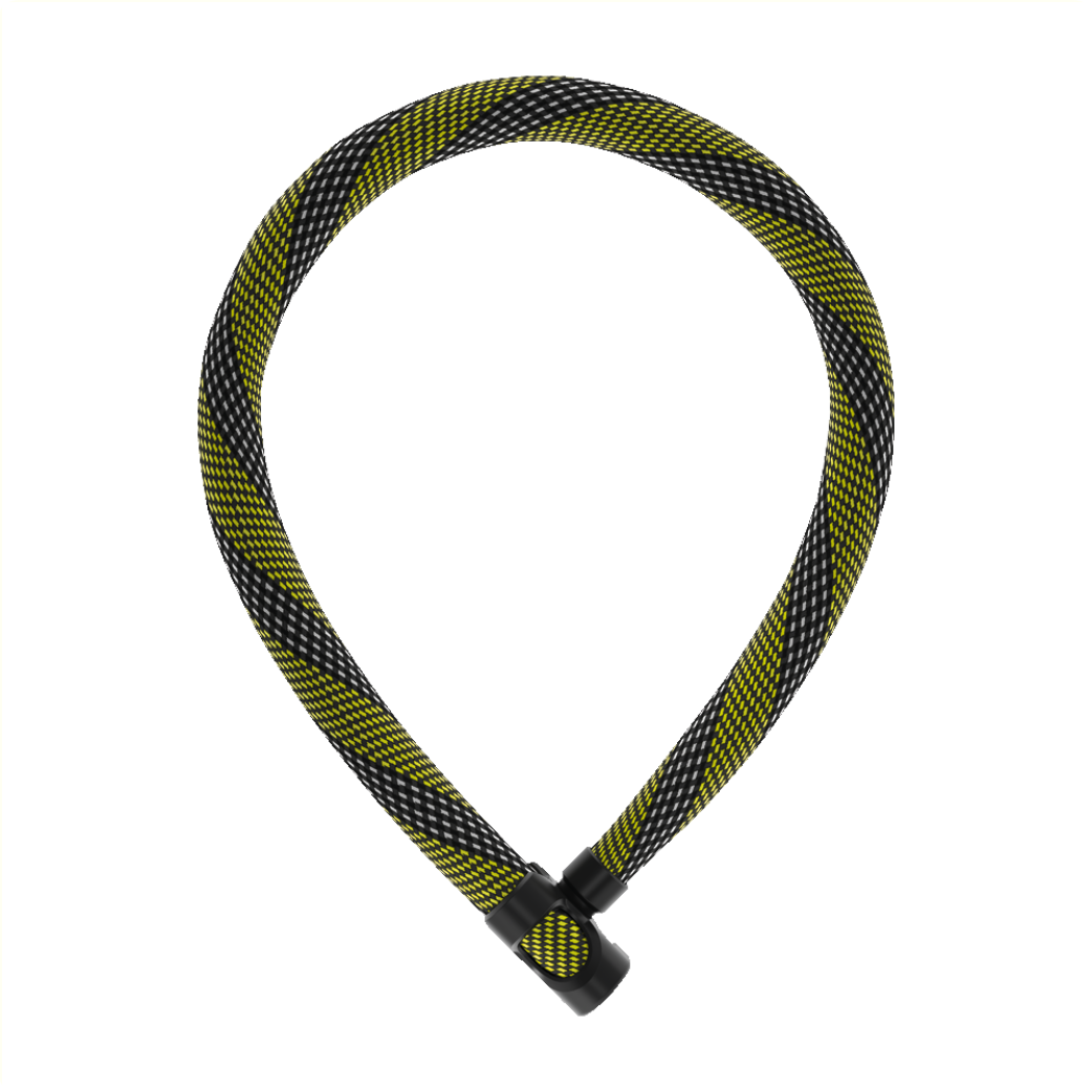 ABUS IVYTEX 7210 Giallo 110 cm a catena