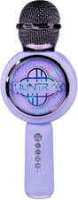 Otl technologies kpop demon hunters - huntr x - logo - draadloze karaoke microfoon voor kinderen - oplichtend led display - speaker - met stemeffecten