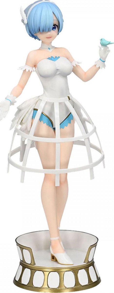 Furyu re: zero exceed creative pvc statue rem cage dress 22 cm beeld