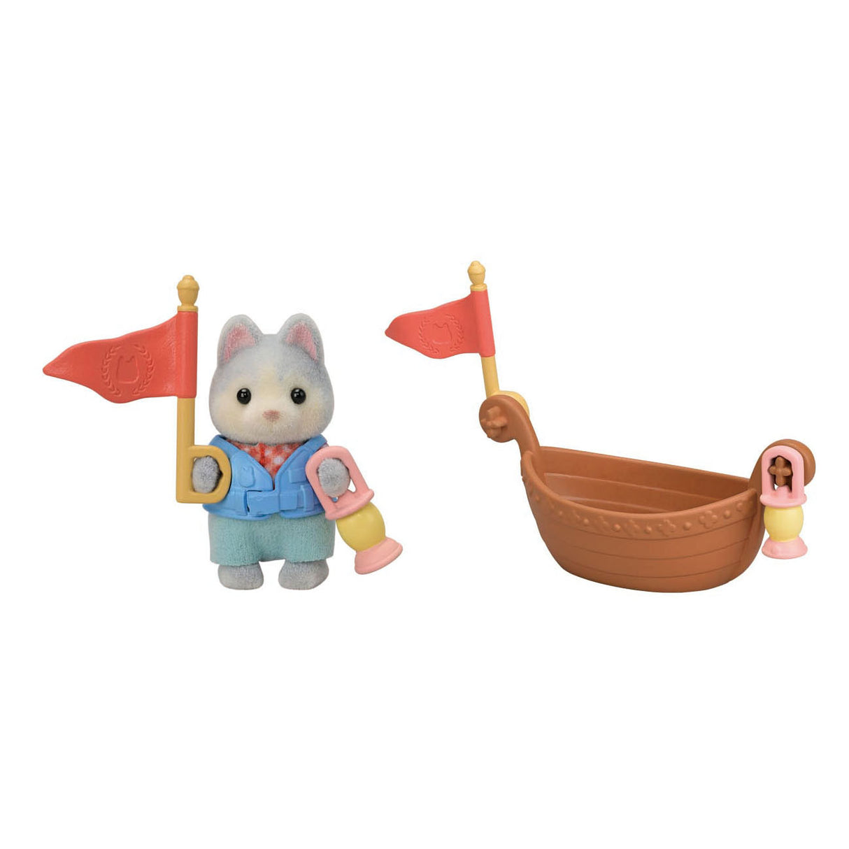 Sylvanian families 5761 geheime bos waterval set- inclusief 1 fluweelzachte baby speelfiguur