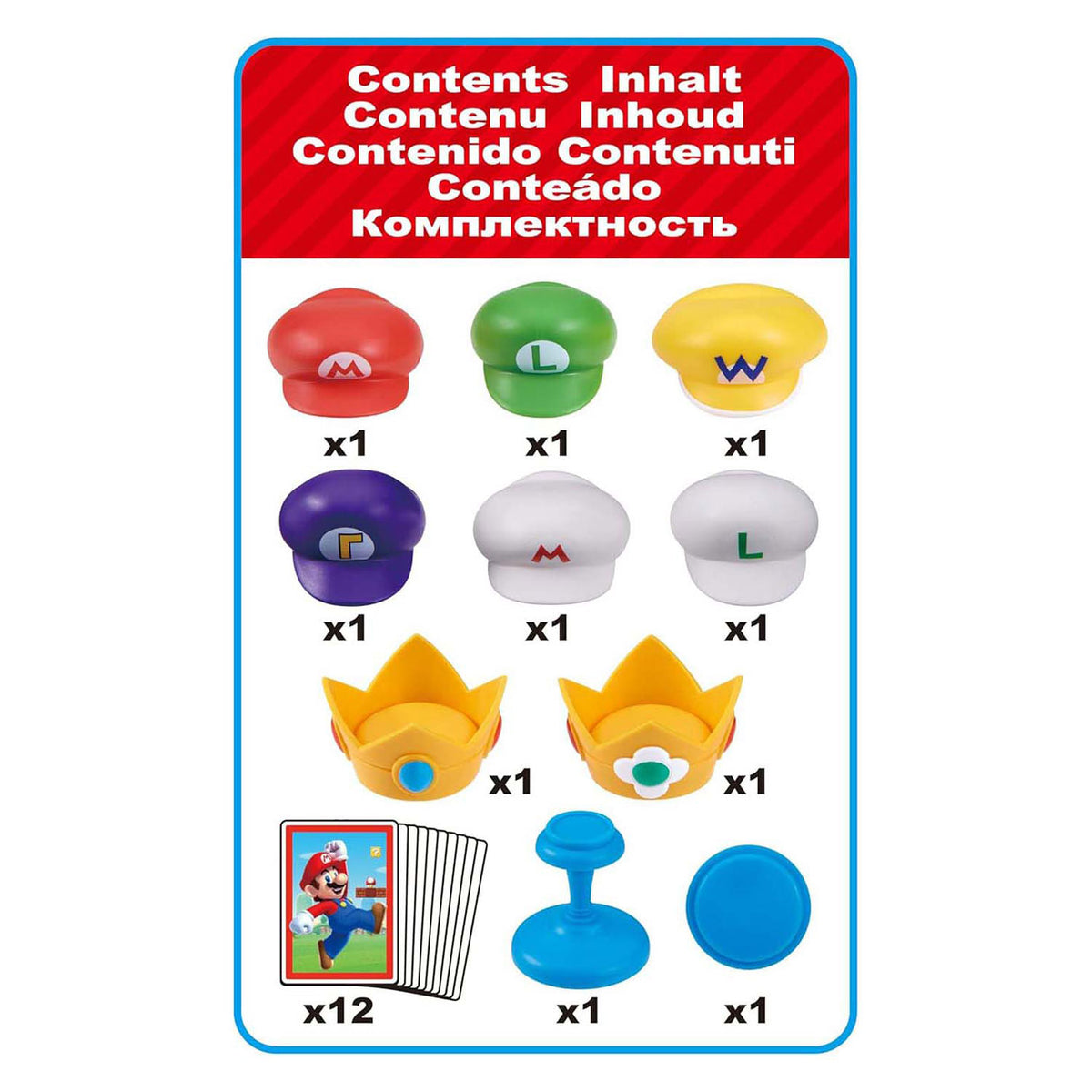 Epoch games the super mario cap stacker balansspel