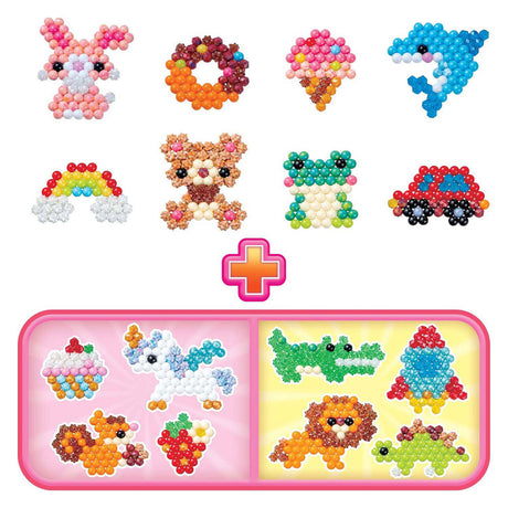 Aquabeads beginners koffer ( studio) complete set met 900 parels in 25 kleuren