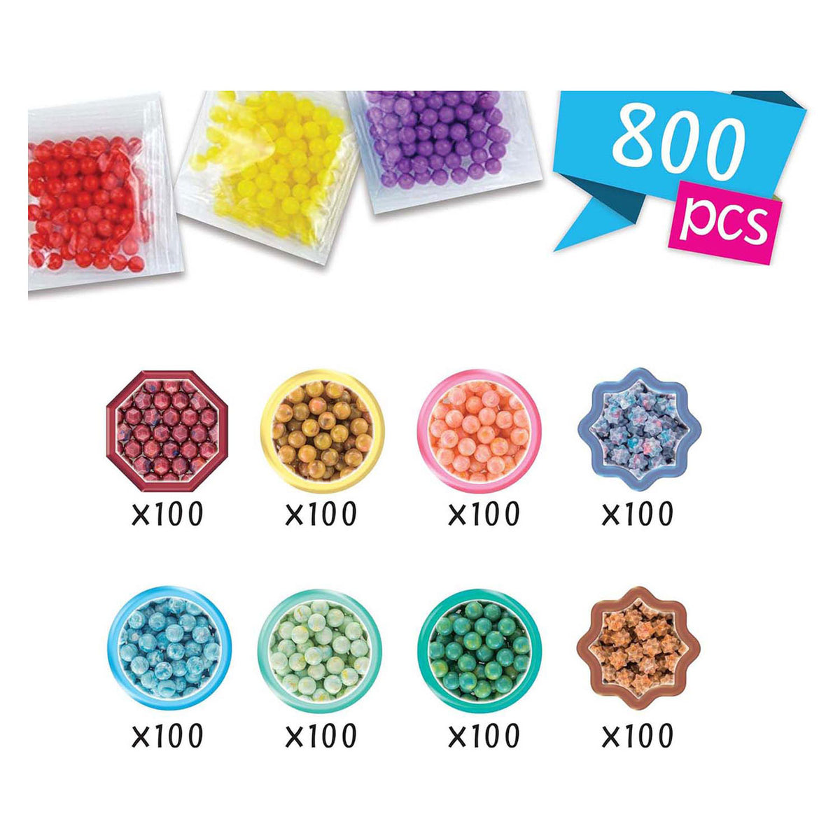 Aquabeads navulling parel mix