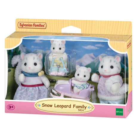 Epoch sylvanian families 5814 - familie sneeuw luipaard