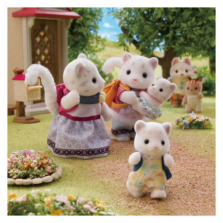 Epoch sylvanian families 5814 - familie sneeuw luipaard