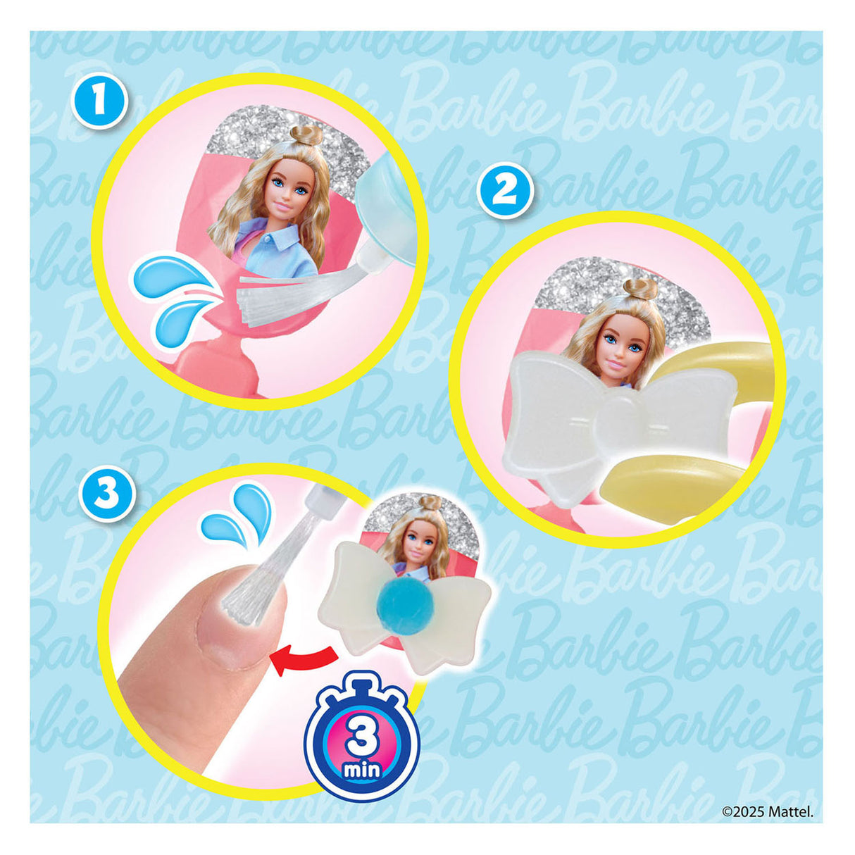 Aquabeads nagelstudio barbie designer kit