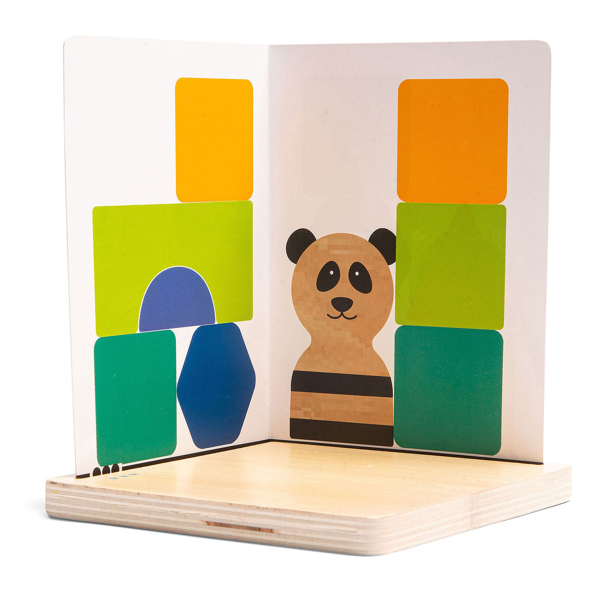 BS Toys Pandas Puzzle Holzformingspiel