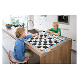 Bs toys dammen xl hout - denkspel