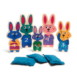 Bs toys balwerpen bunnies hout - werpspel