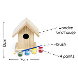 BS Toys Make your own wooden birdhouse building set