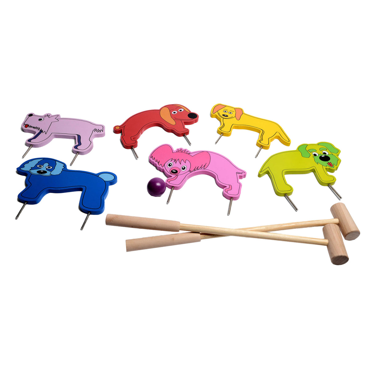 Toys bs houten croquet junior hors jeu