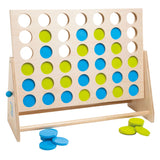 BS Toys Mega Houten Four together game, 43dlg