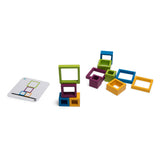 BS Toys Wooden frame forma e gioco a colori