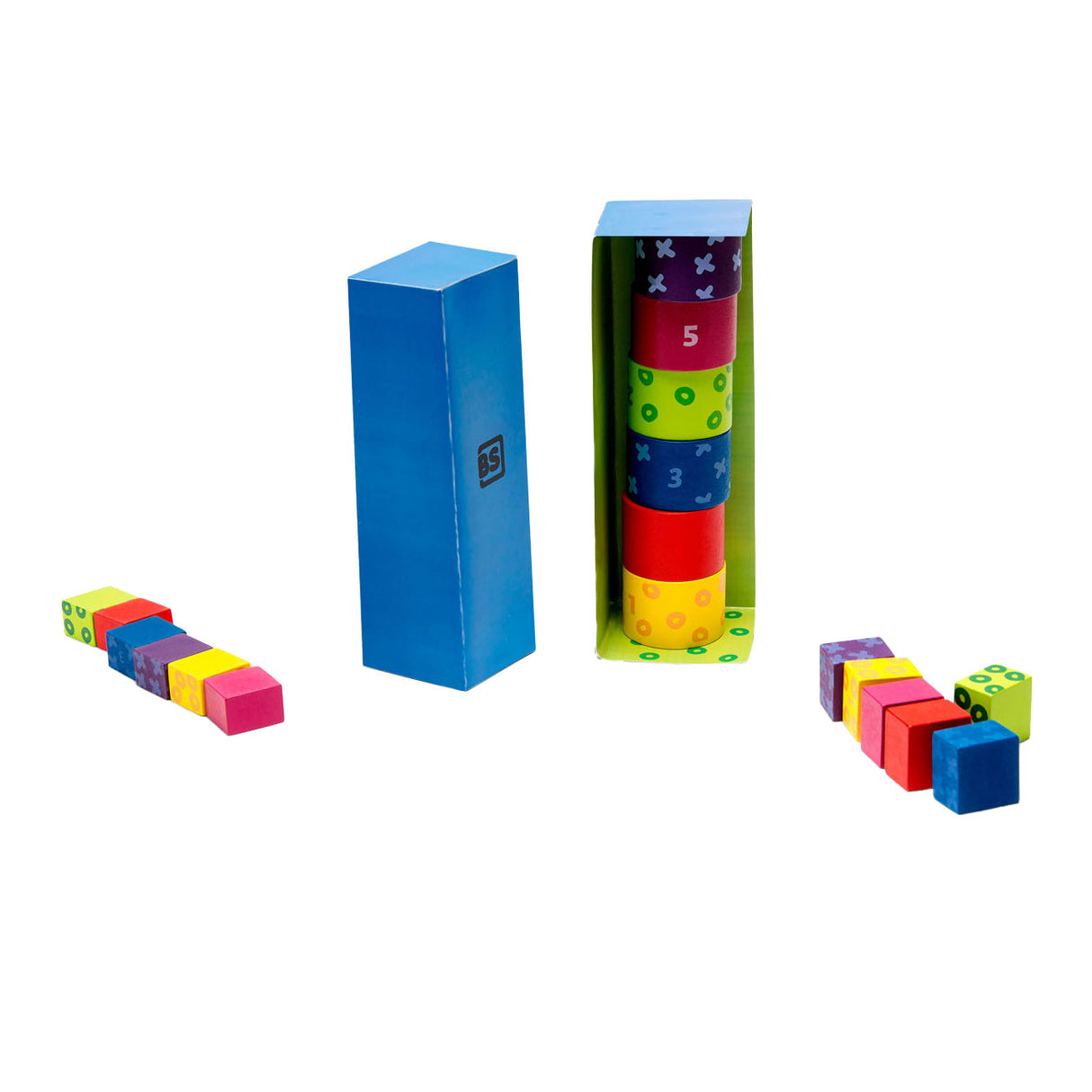 Bs toys houten mystery tower spel