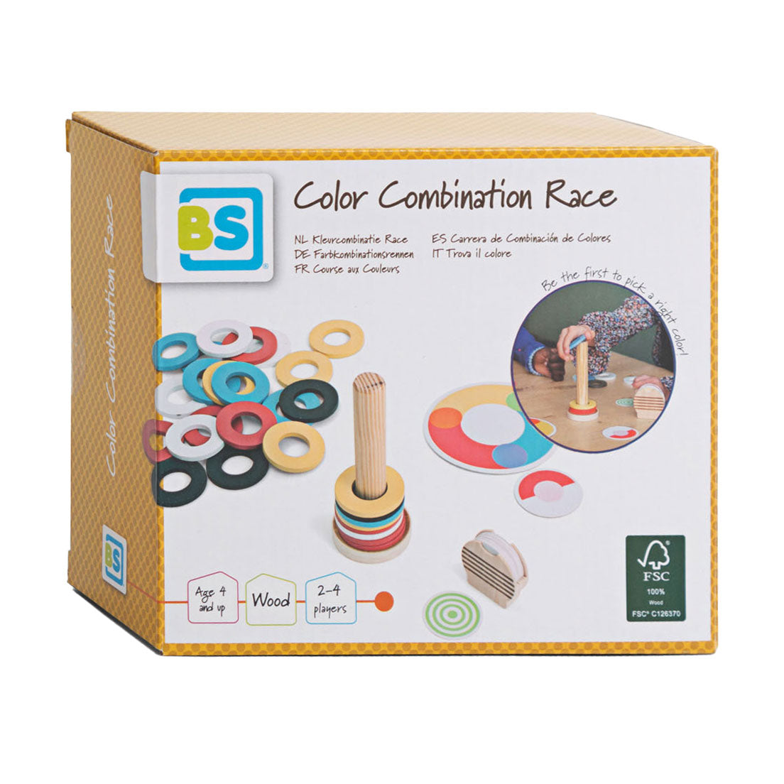 BS Toys Color Combinue Race Game