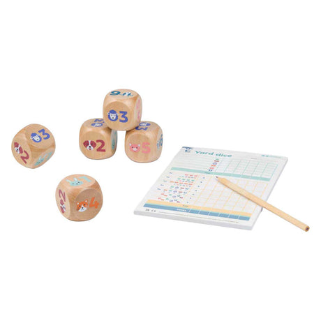 Bs toys yatzy junior ga522 – dobbelspel voor kinderen met scoreblok