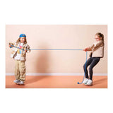 Bs toys tug of two ga531 – houten balansspel met touw – kinderspel
